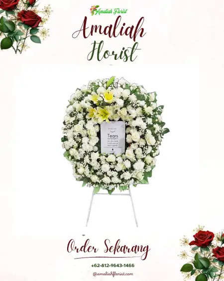 Krans Bunga Duka Tanah Sareal